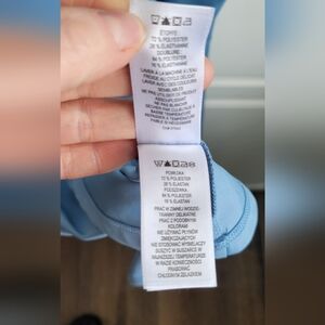 Laura Ashley Tennis Golf Athletic Dress With Built In Bra, Solid Blue, Large